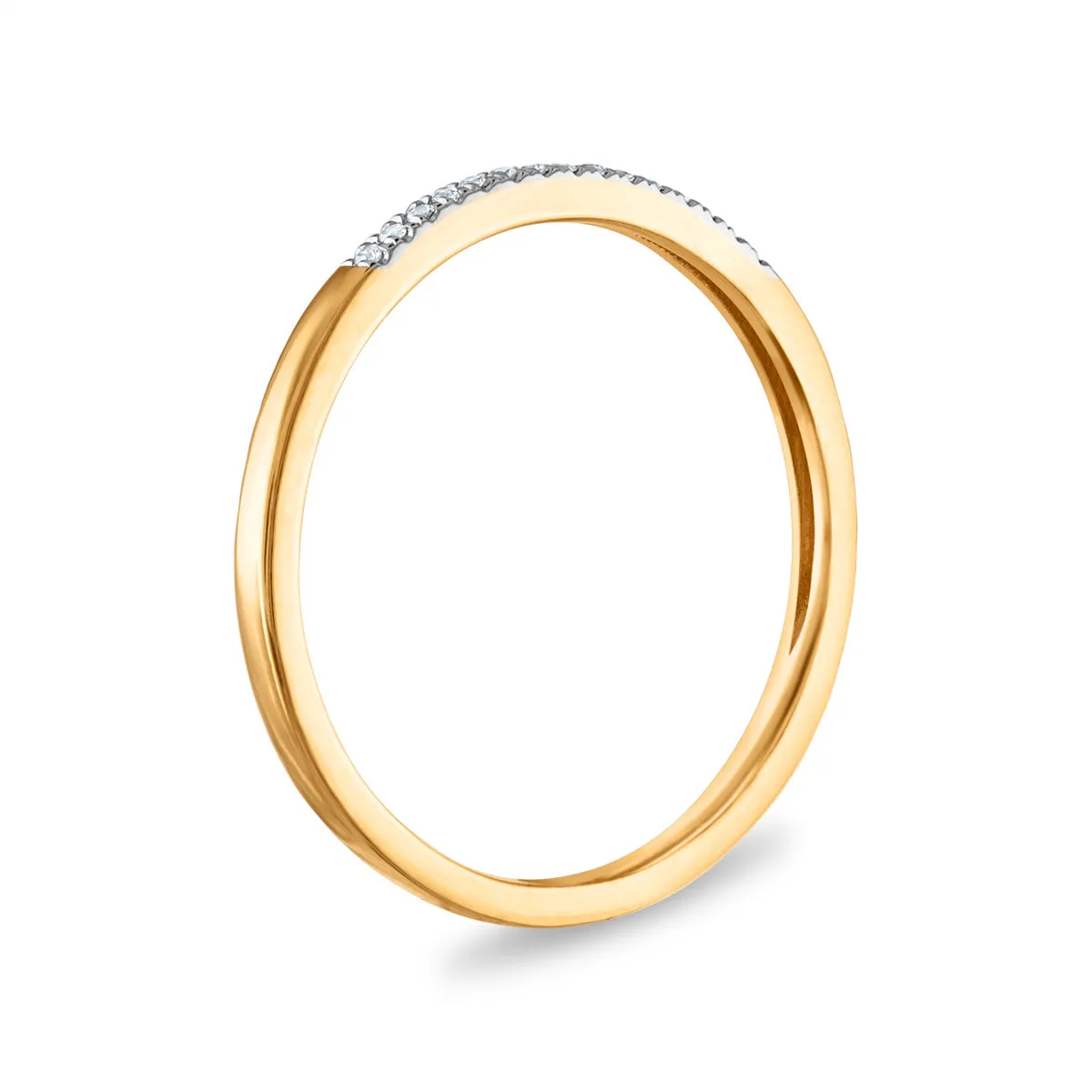 1/4 CTW Diamond Halo Bridal Set 3-Piece Ring in 10KT Yellow Gold