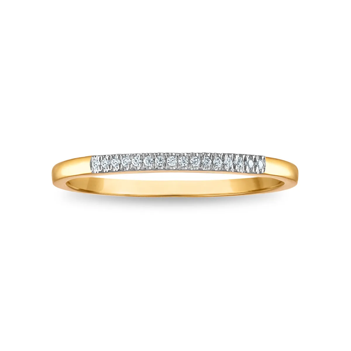 1/4 CTW Diamond Halo Bridal Set 3-Piece Ring in 10KT Yellow Gold