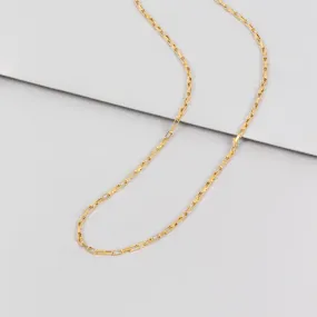 14K Gold Vermeil Link Chain Necklace