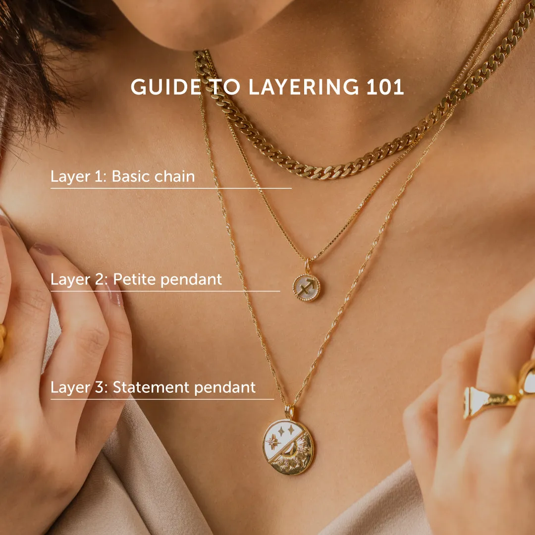 14K Gold Vermeil Link Chain Necklace