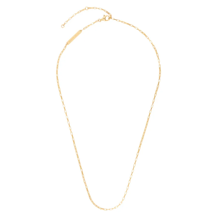 14K Gold Vermeil Link Chain Necklace