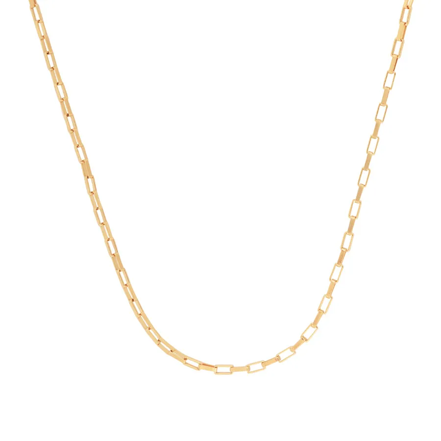14K Gold Vermeil Link Chain Necklace