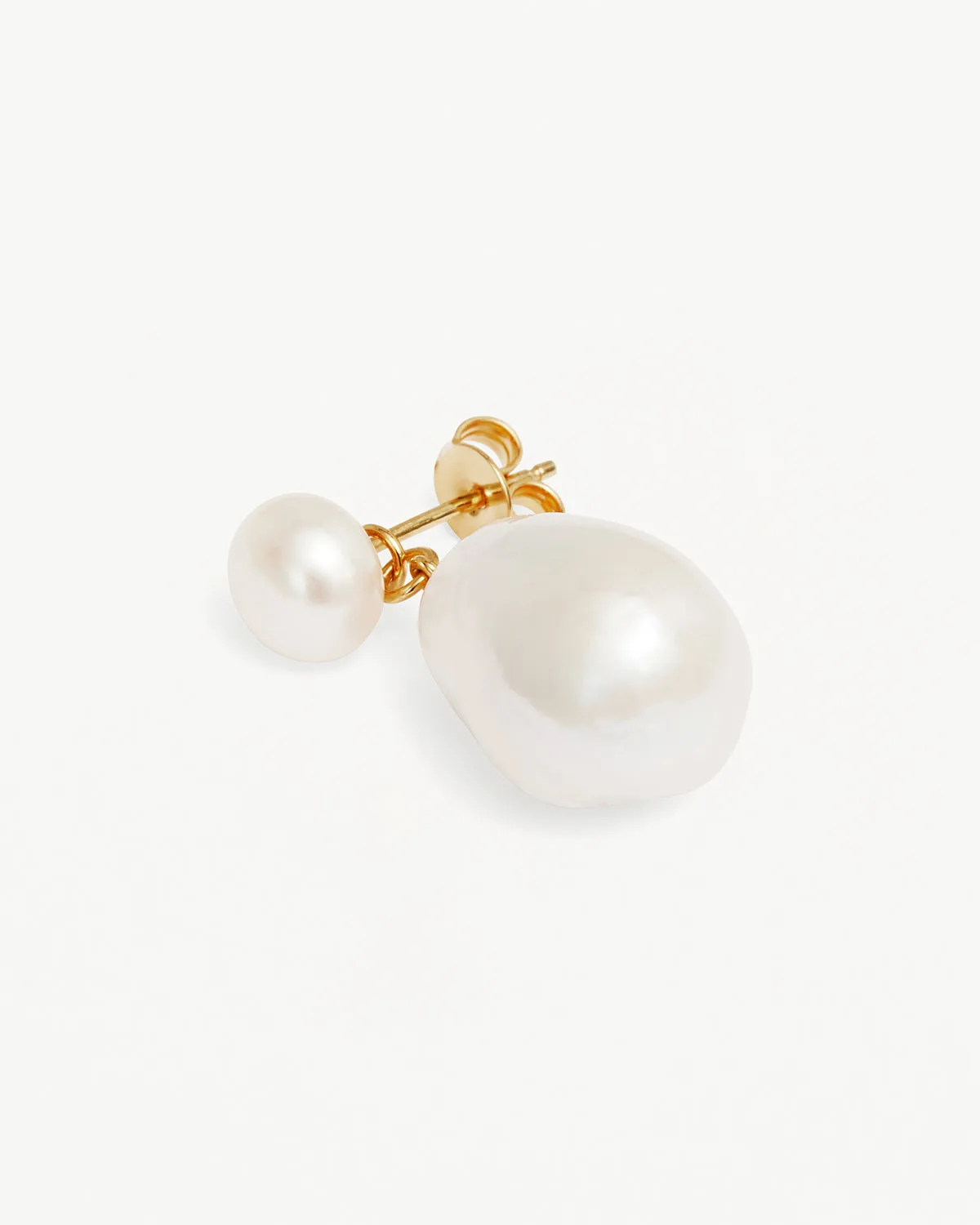 18k Gold Vermeil Forever Moments Pearl Drop Earrings
