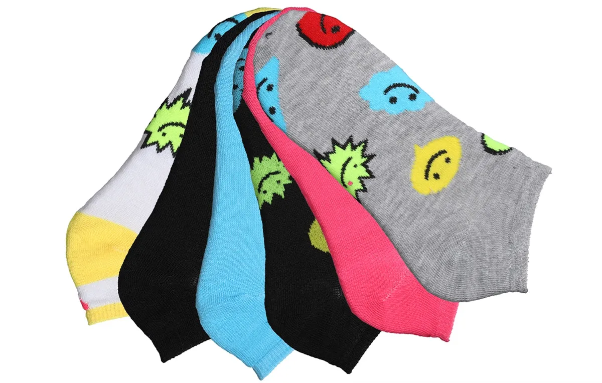 3 Pack Novelty Patterned Cute Cotton Ankle Socks
