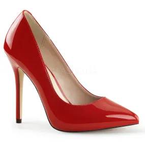 5 Inches Red Classic Stilettos
