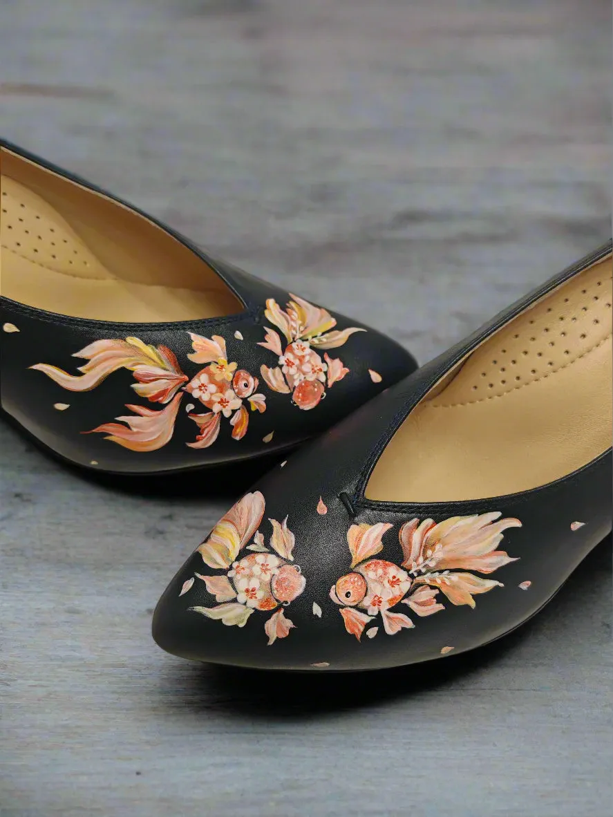 AI Shoeful 3" Stilettos - Dreamy Goldfish
