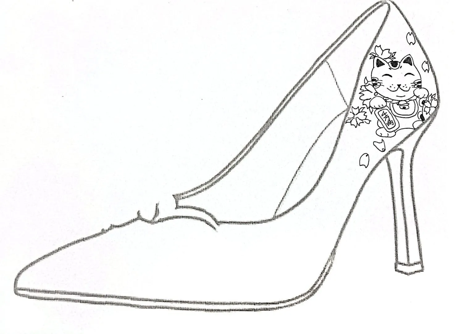 AI Shoeful 3" Stilettos - Maneki-neko