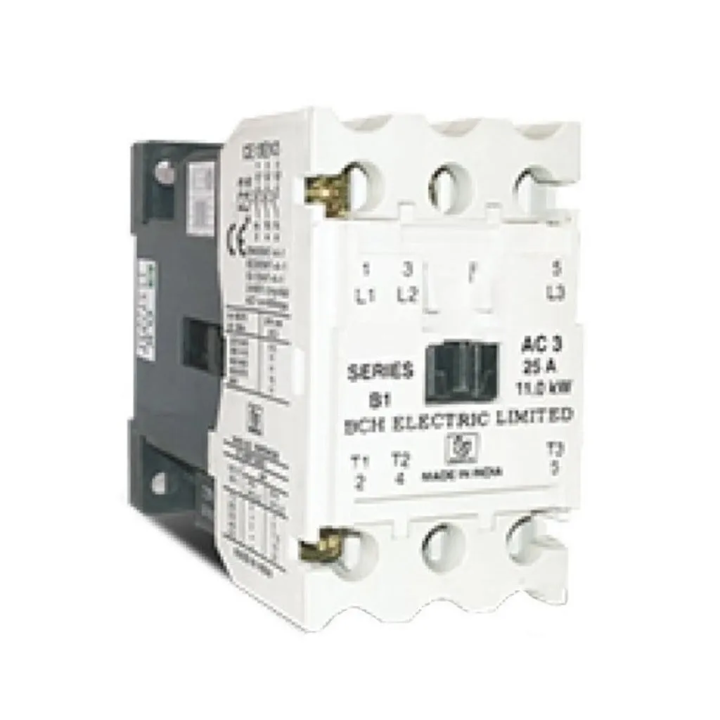 BCH Duros Freedom Series 3 Pole AC Control 1NO 1NC Contactor Size P