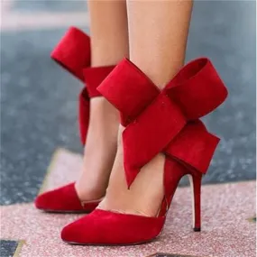 Big Bow Stilettos