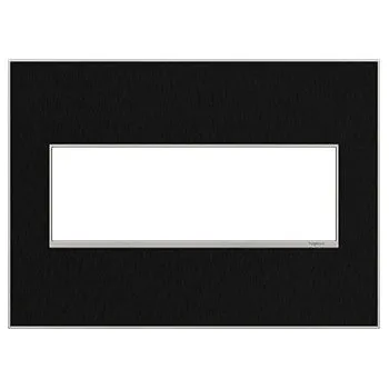Black Stainless, 4-Gang Wall Plate