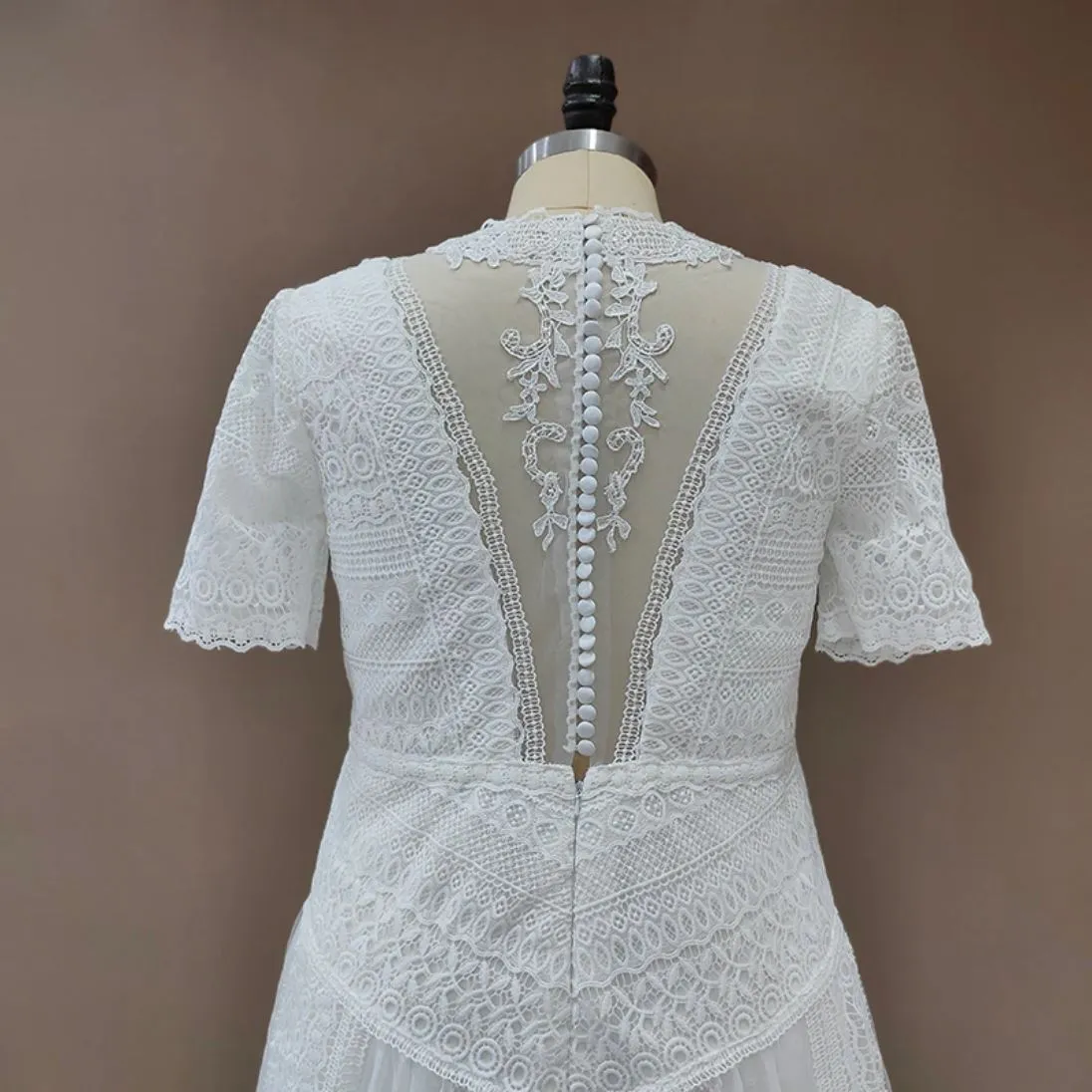 Boho Lace Oasis Bridal Gown