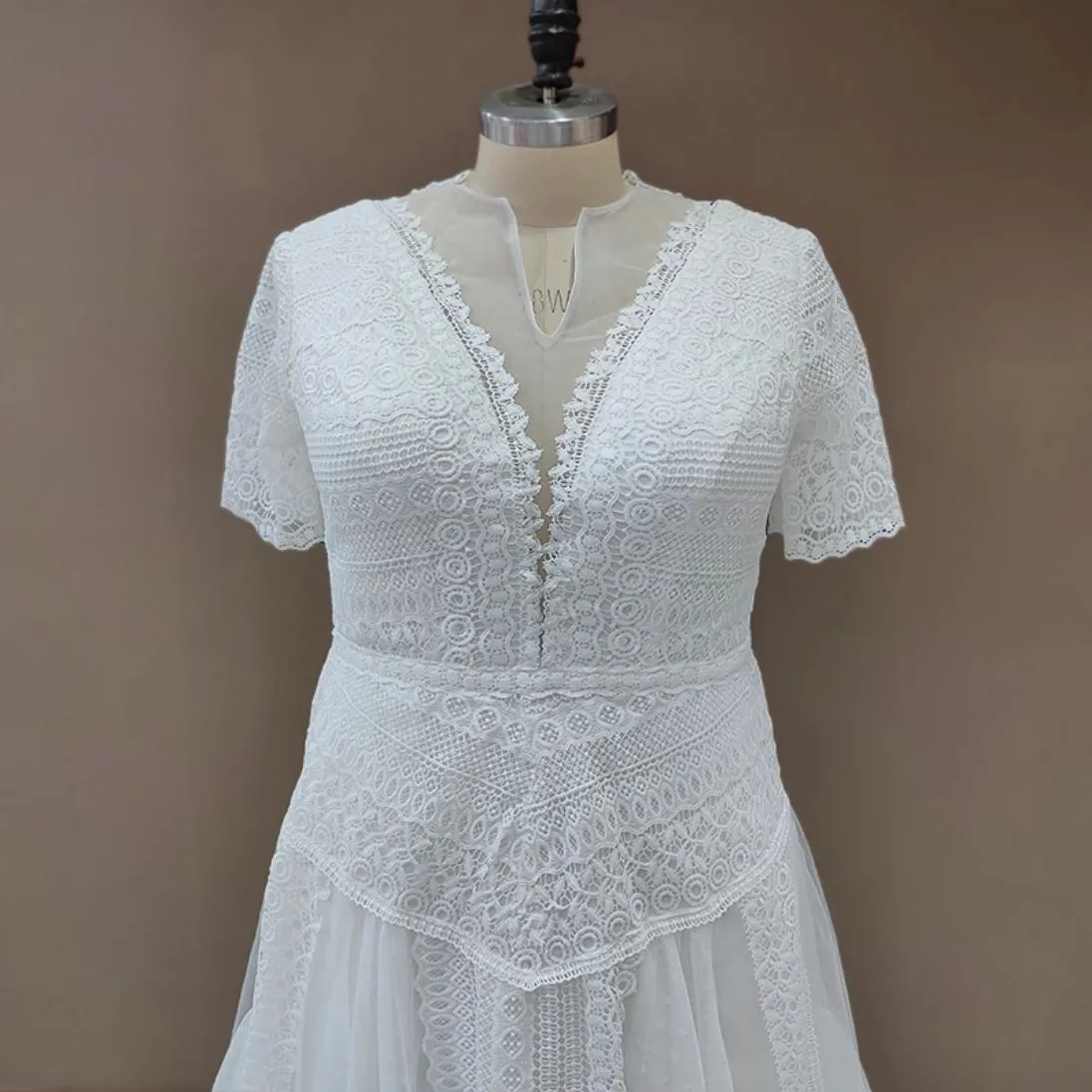 Boho Lace Oasis Bridal Gown