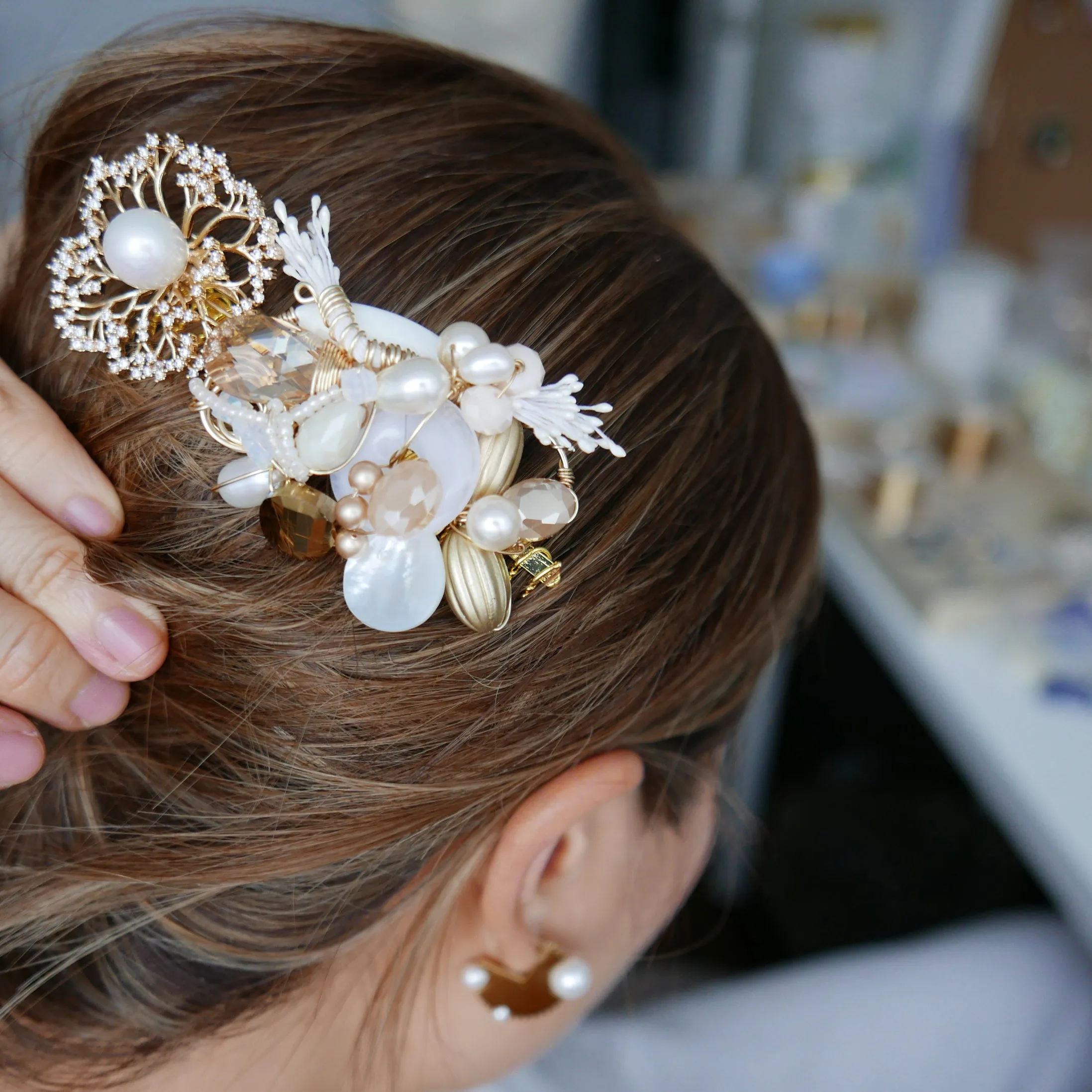 Bridal Hairpiece