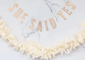 Bride To Be Banner