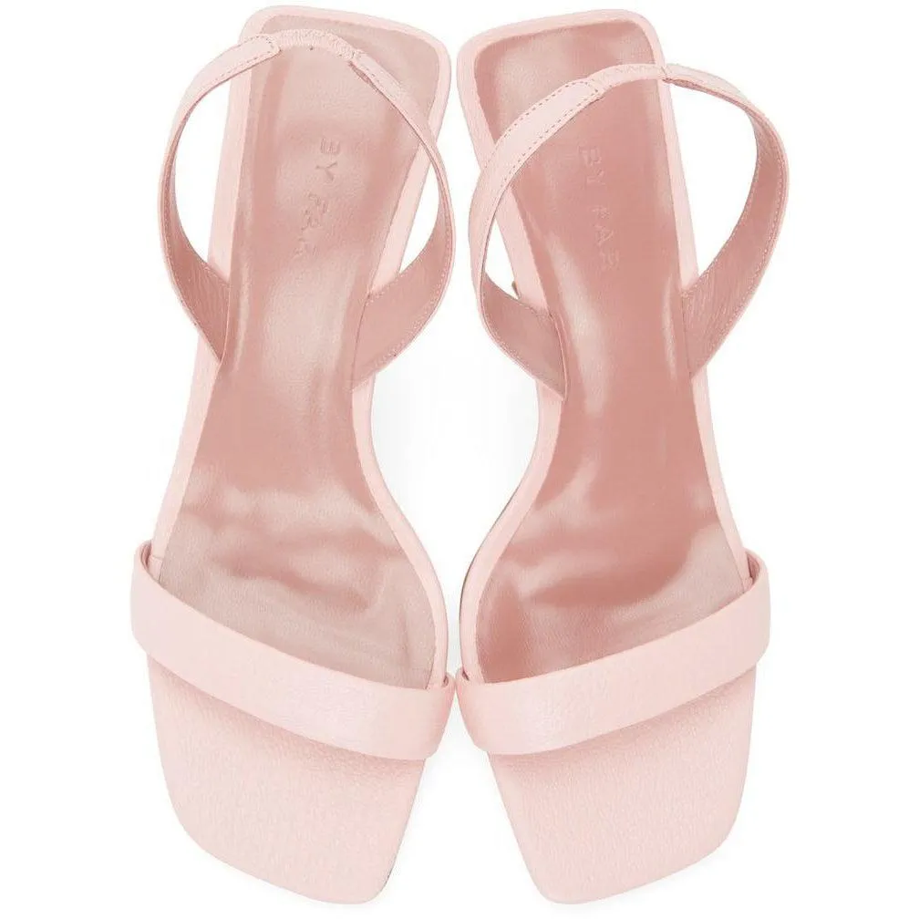 BY FAR Pink Lotta Sandals