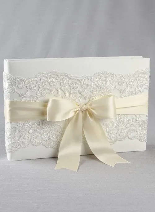 Chantilly Lace Guest Book