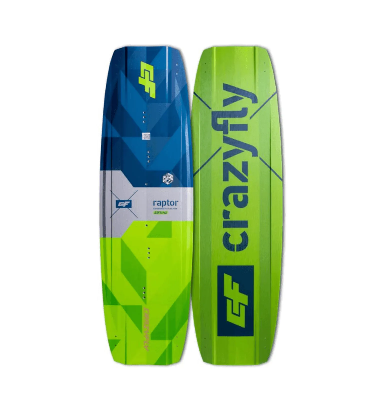 Crazyfly Raptor Kiteboard Inc Hexa 2 Bindings