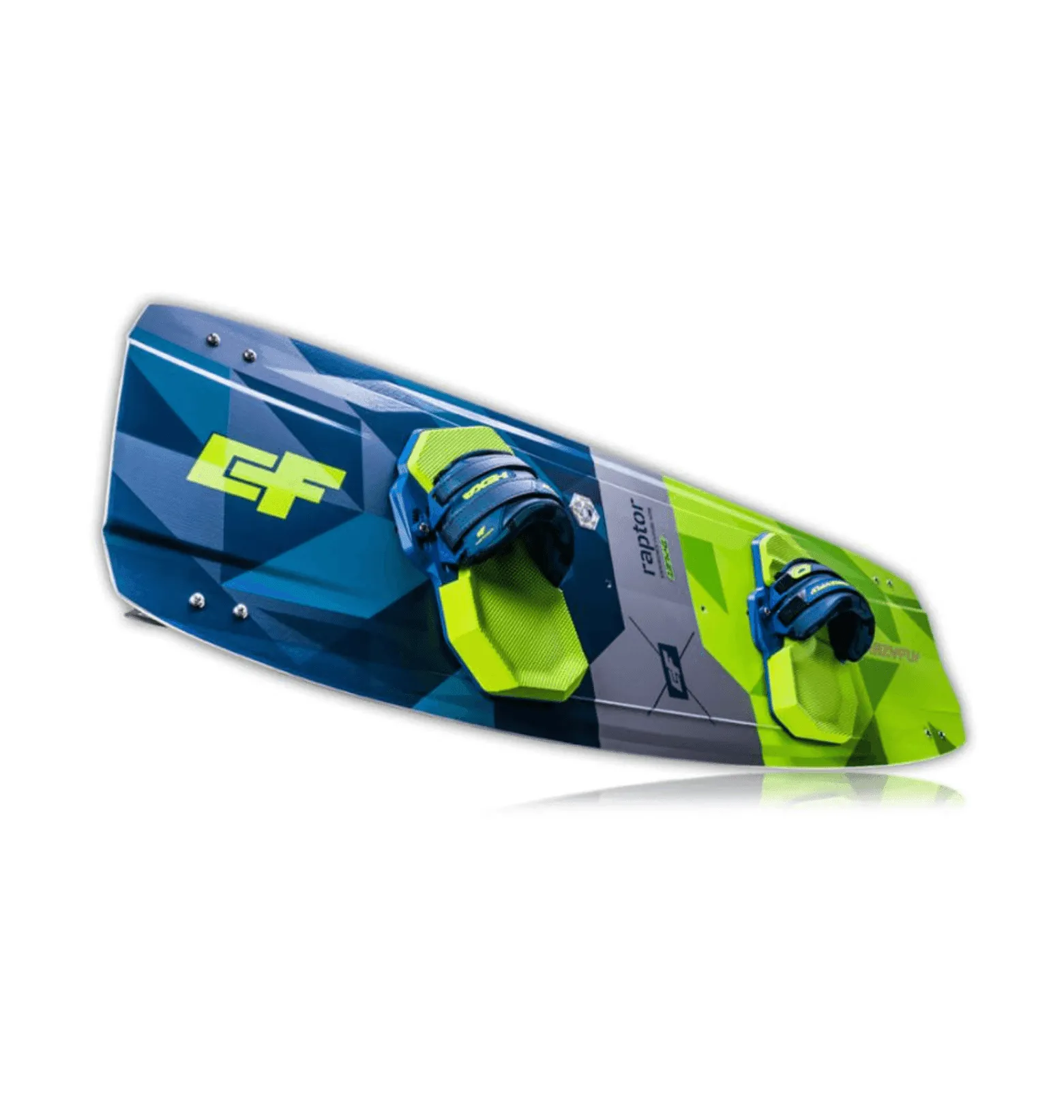 Crazyfly Raptor Kiteboard Inc Hexa 2 Bindings