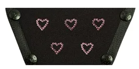 Crystal Pink Hearts