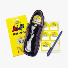 Dasco Dasco SHOE LABELS Kids 6 Pack Name Tag labels