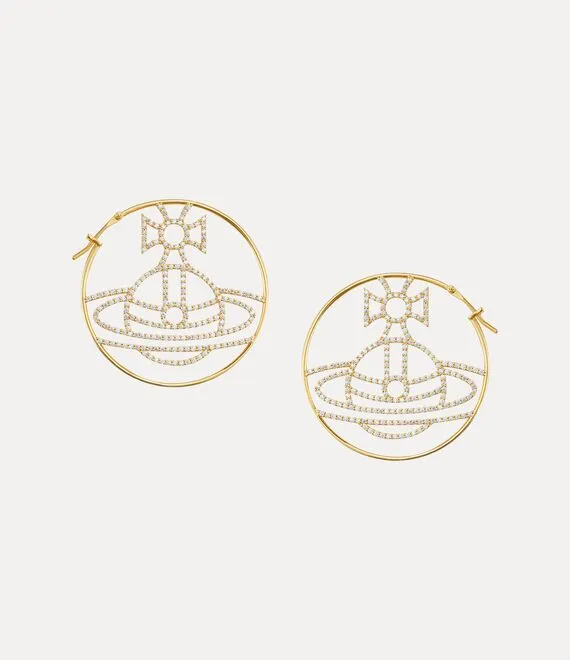 Eloisa Hoop Earrings - Gold - 6203008R-02R102