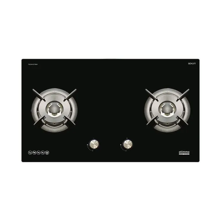 Europace EBH6291S 2 Burner 90cm Gas Cooker Hob (Schott Glass) TG