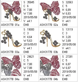 Flamboyance Butterfly and Shoe Square Cross Body Bag