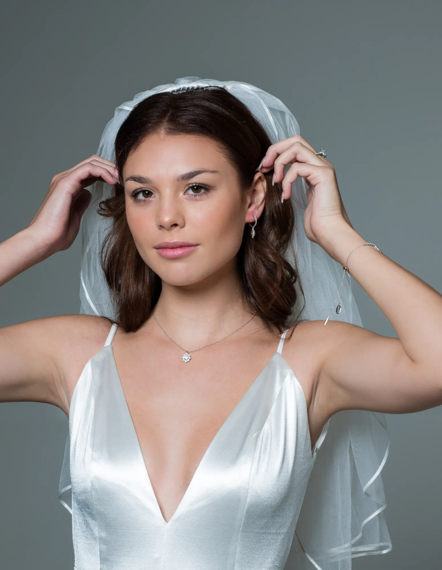 Georgini Iconic Bridal Eloise Earrings - Silver