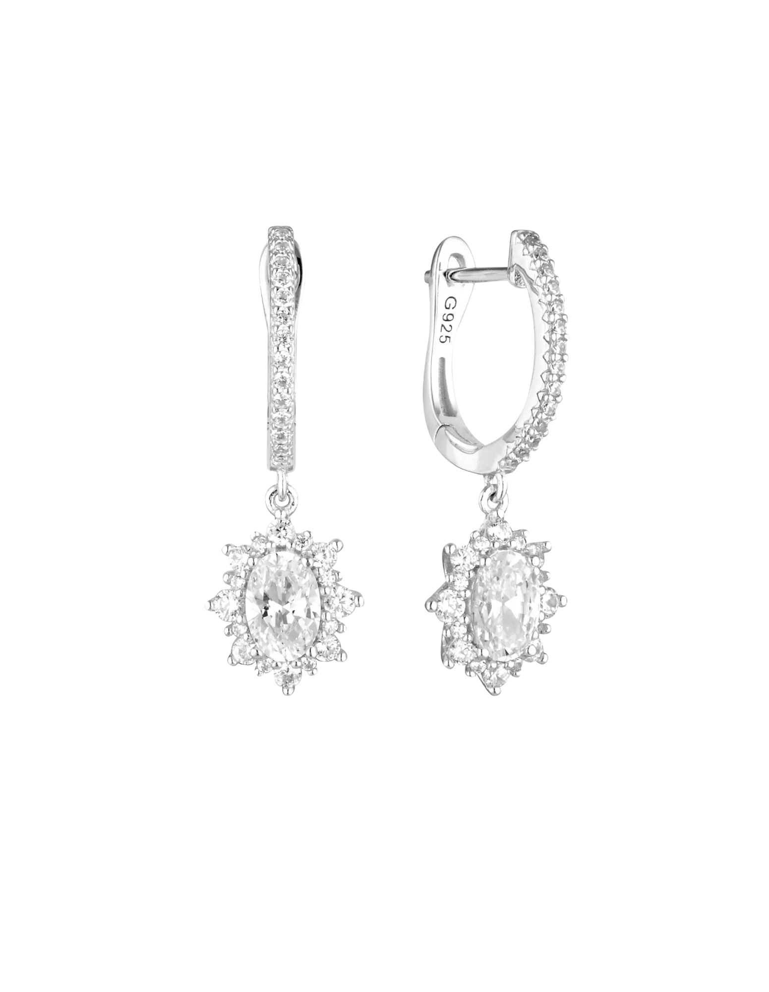 Georgini Iconic Bridal Eloise Earrings - Silver