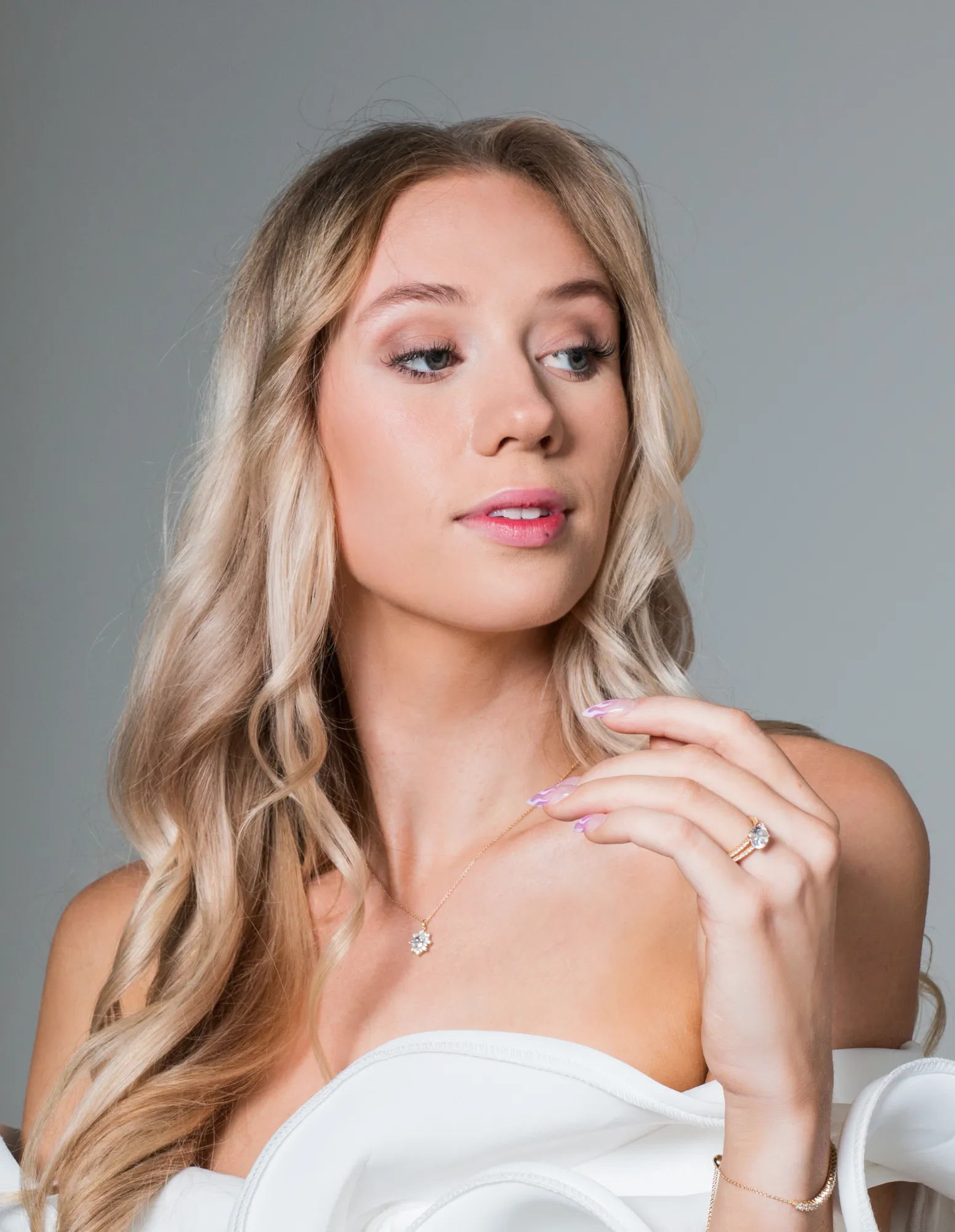 Georgini Iconic Bridal Eloise Pendant - Gold