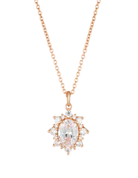 Georgini Iconic Bridal Eloise Pendant - Rose Gold
