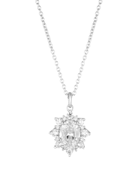Georgini Iconic Bridal Eloise Pendant - Silver