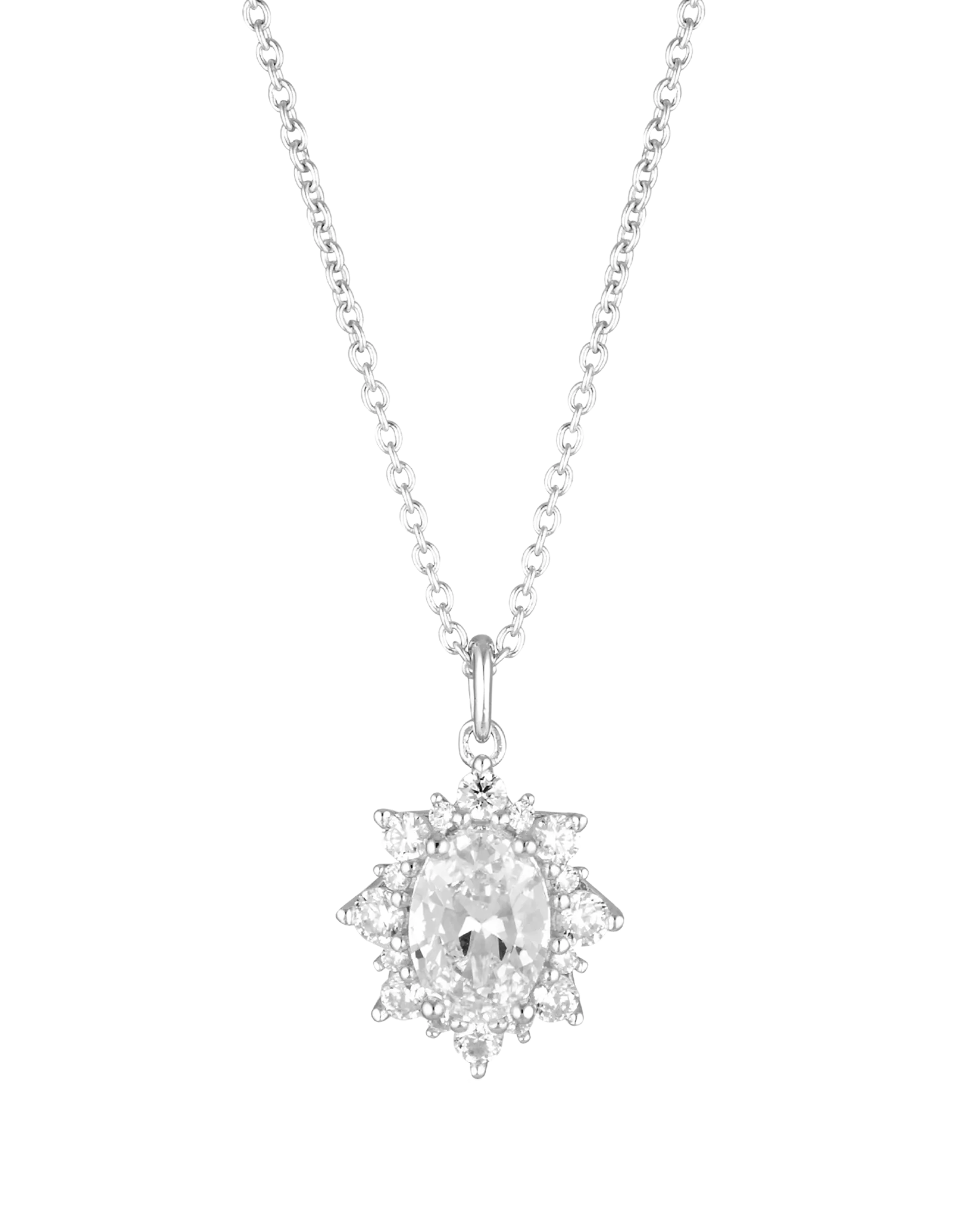 Georgini Iconic Bridal Eloise Pendant - Silver