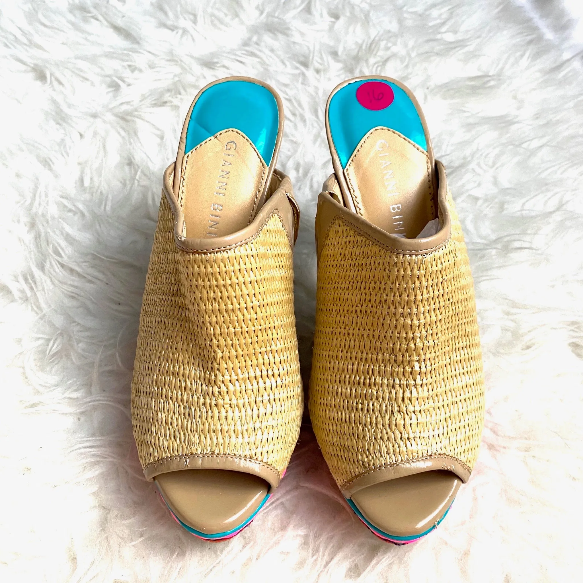 Gianni Bini Bright Stilettos- Size 7 (see notes)