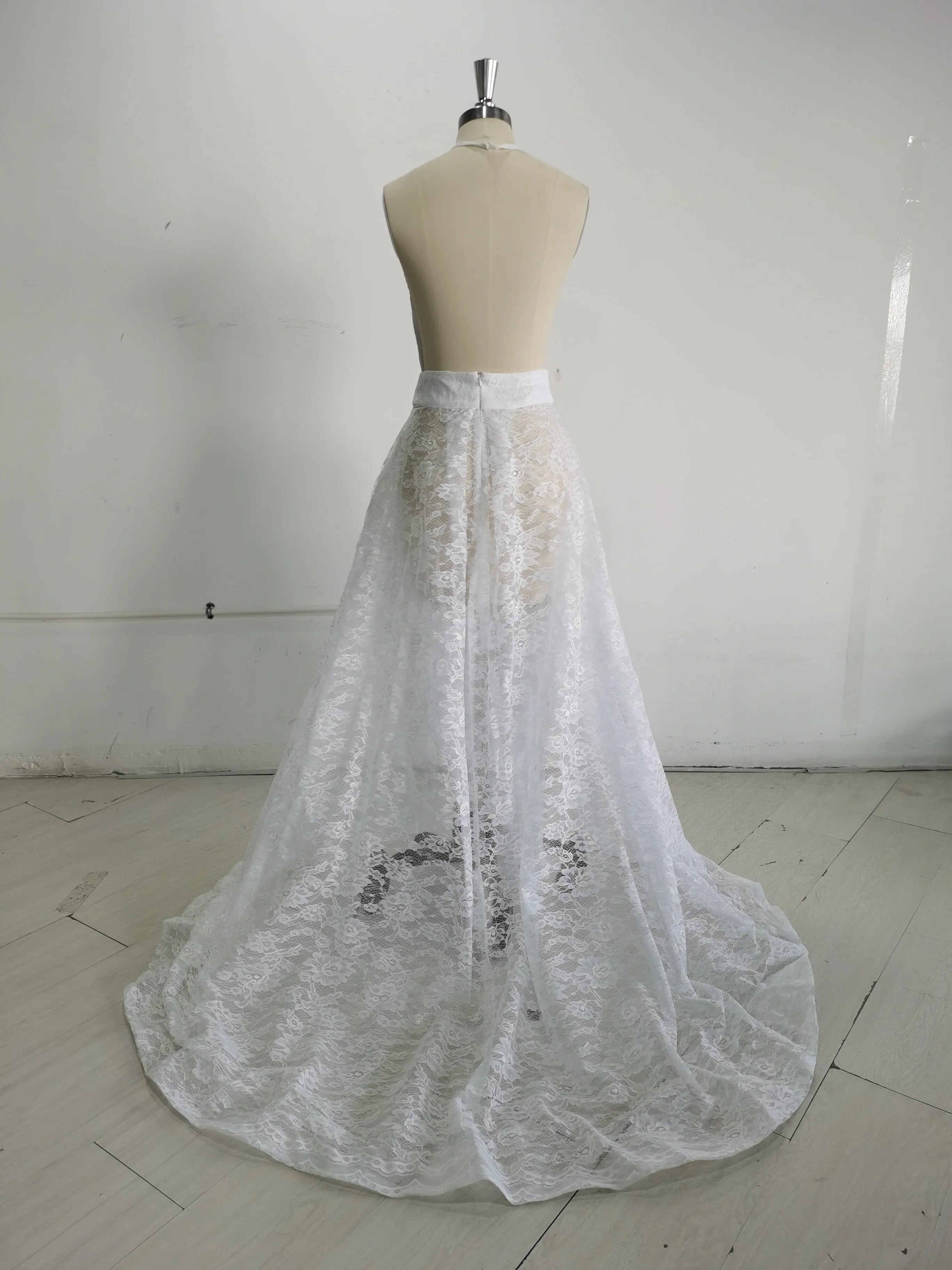 Halter Mermaid Bridal Gown