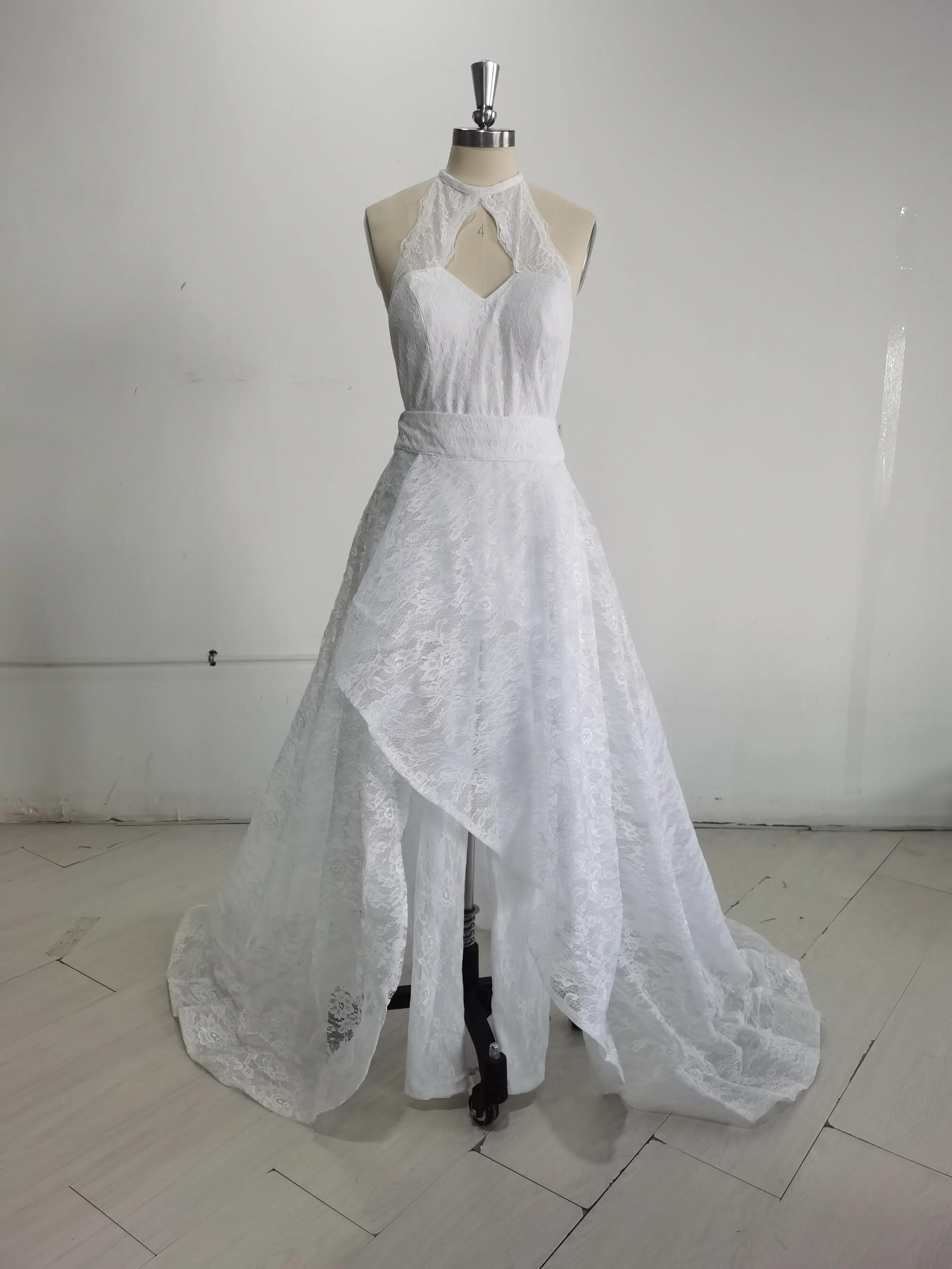 Halter Mermaid Bridal Gown
