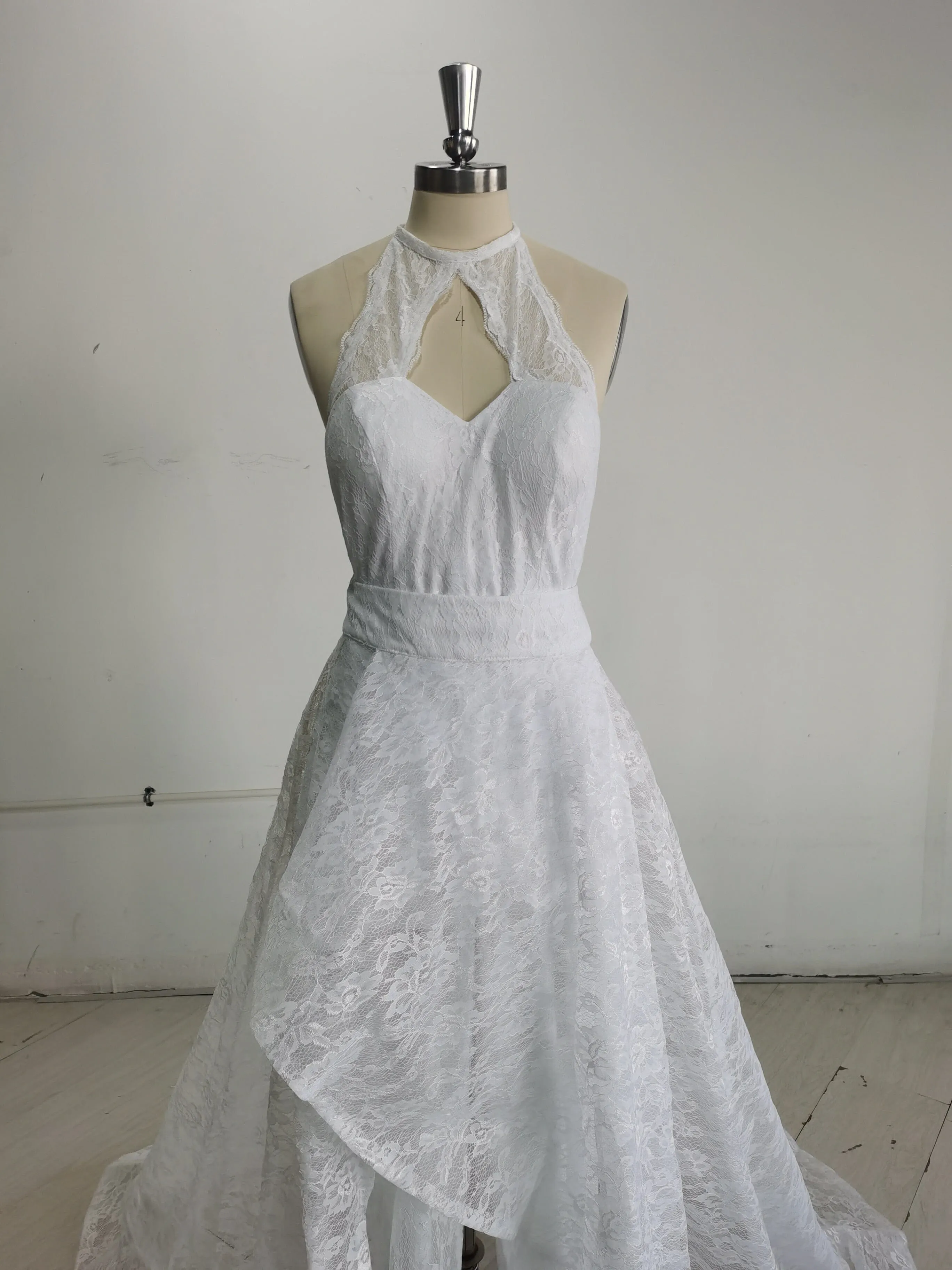Halter Mermaid Bridal Gown