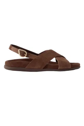 Ikesia Suede Slingback Sandals