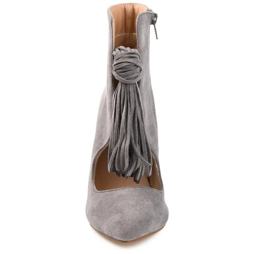 Journee Collection Women's Tru Comfort Foam™ Cameron Bootie Grey