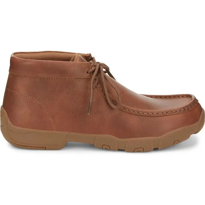 Justin Men's Cappie 4" Moc Toe Work Shoe -Sand Tan- SE241