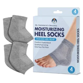 LP-Dr. Frederick's Original Moisturizing Heel Socks - 2 Pairs -- for Dry Cracked Heels