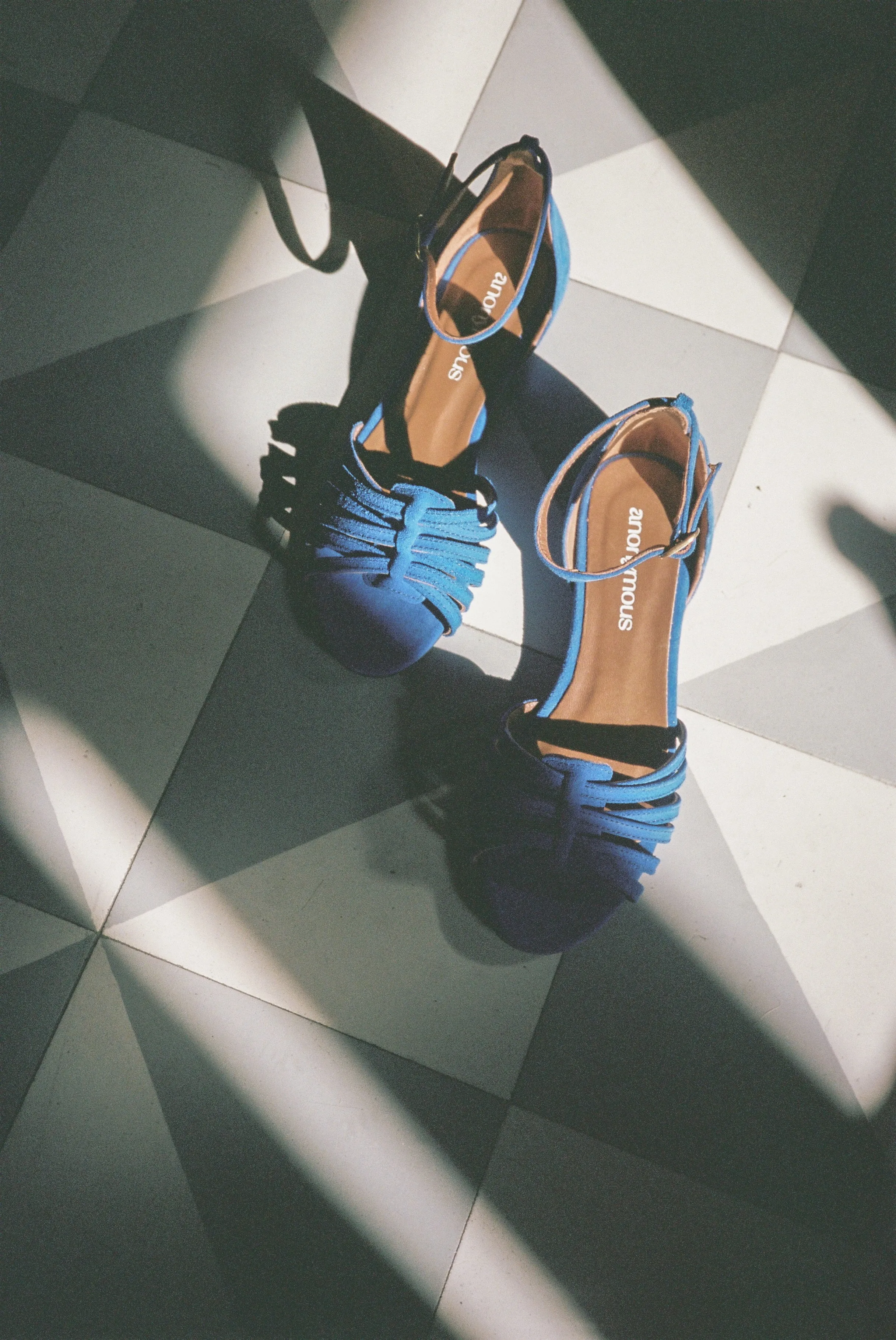 Mareike 10 Calf suede Electric blue