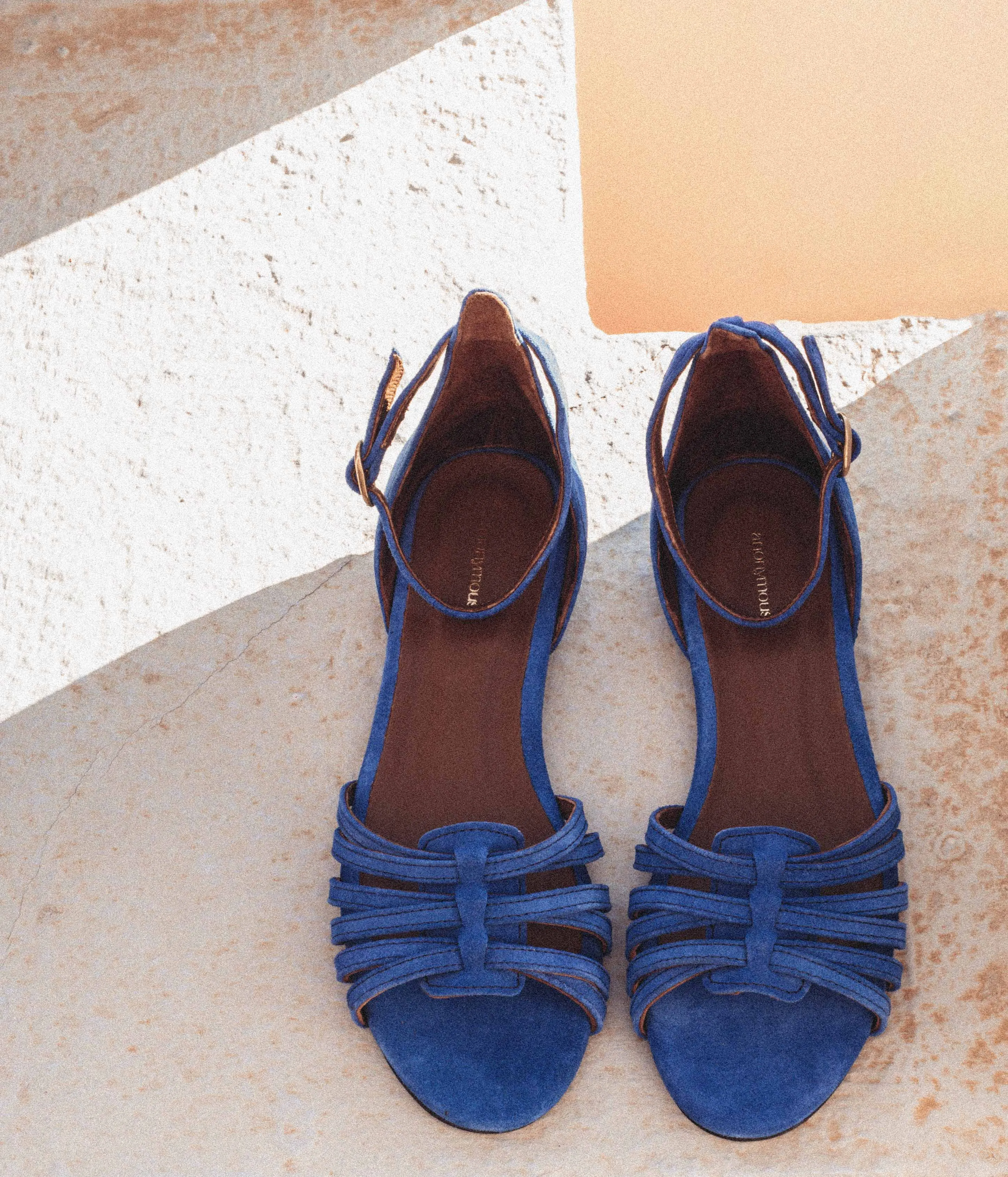 Mareike 10 Calf suede Electric blue