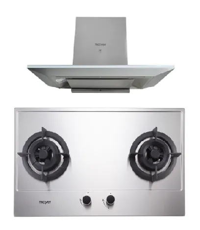 Mayer MMGH882/SS882 Built-In Gas Hob 2 Burners   MMCH905 90cm Chimney Hood