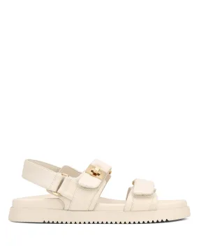 Mona Sheep Leather Bone