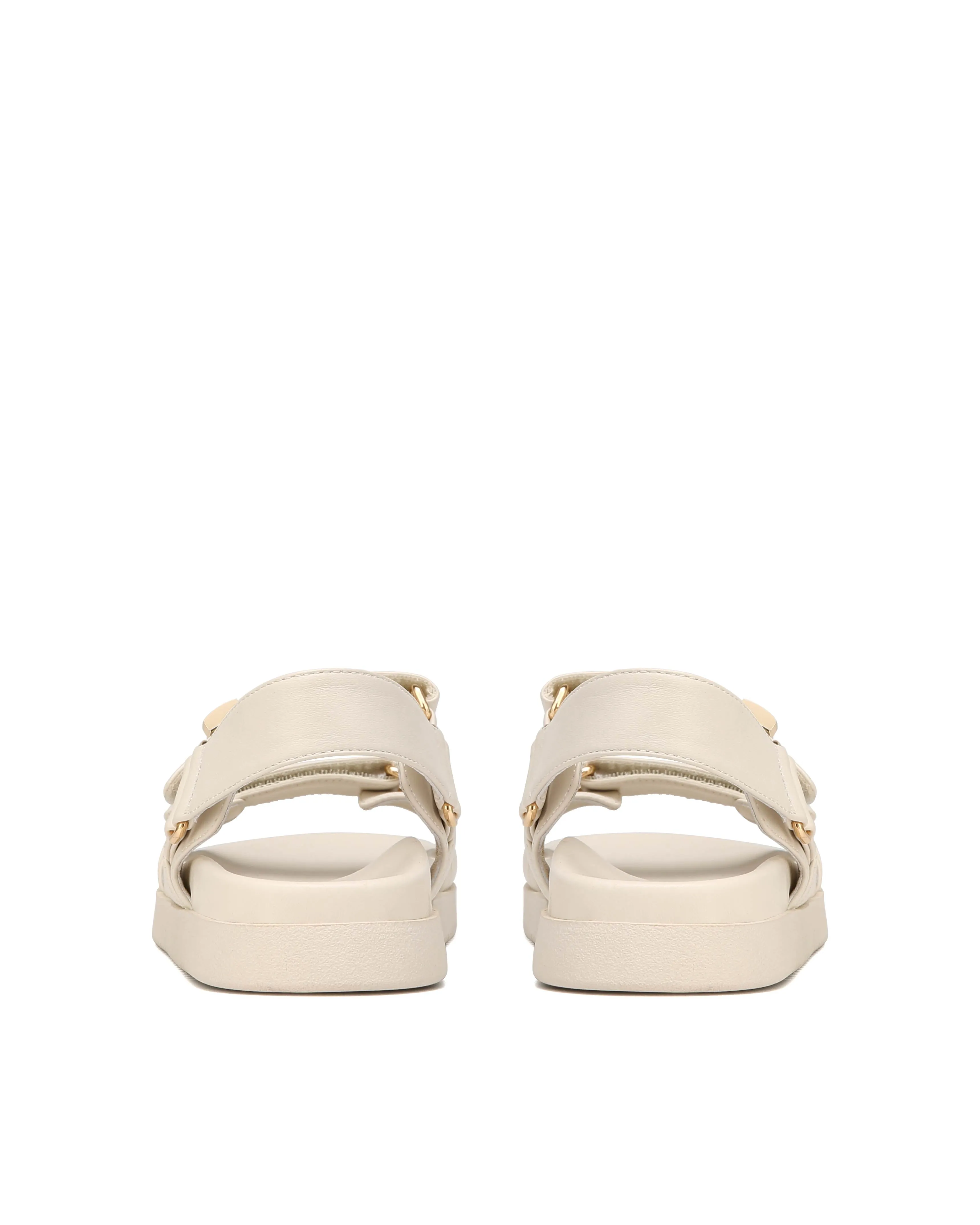 Mona Sheep Leather Bone
