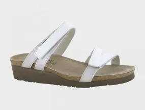 Naot Womens Presley Pearl White Leather