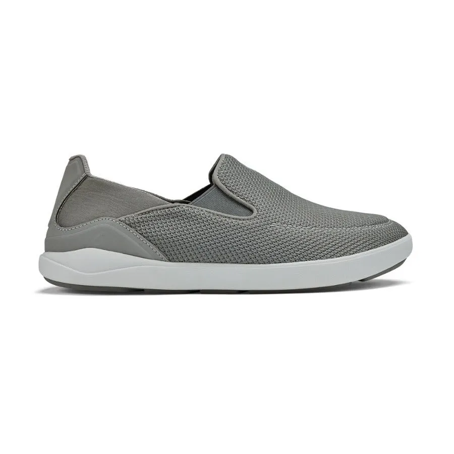OLUKAI NOHEA PAE SLIP ON FOG - MENS