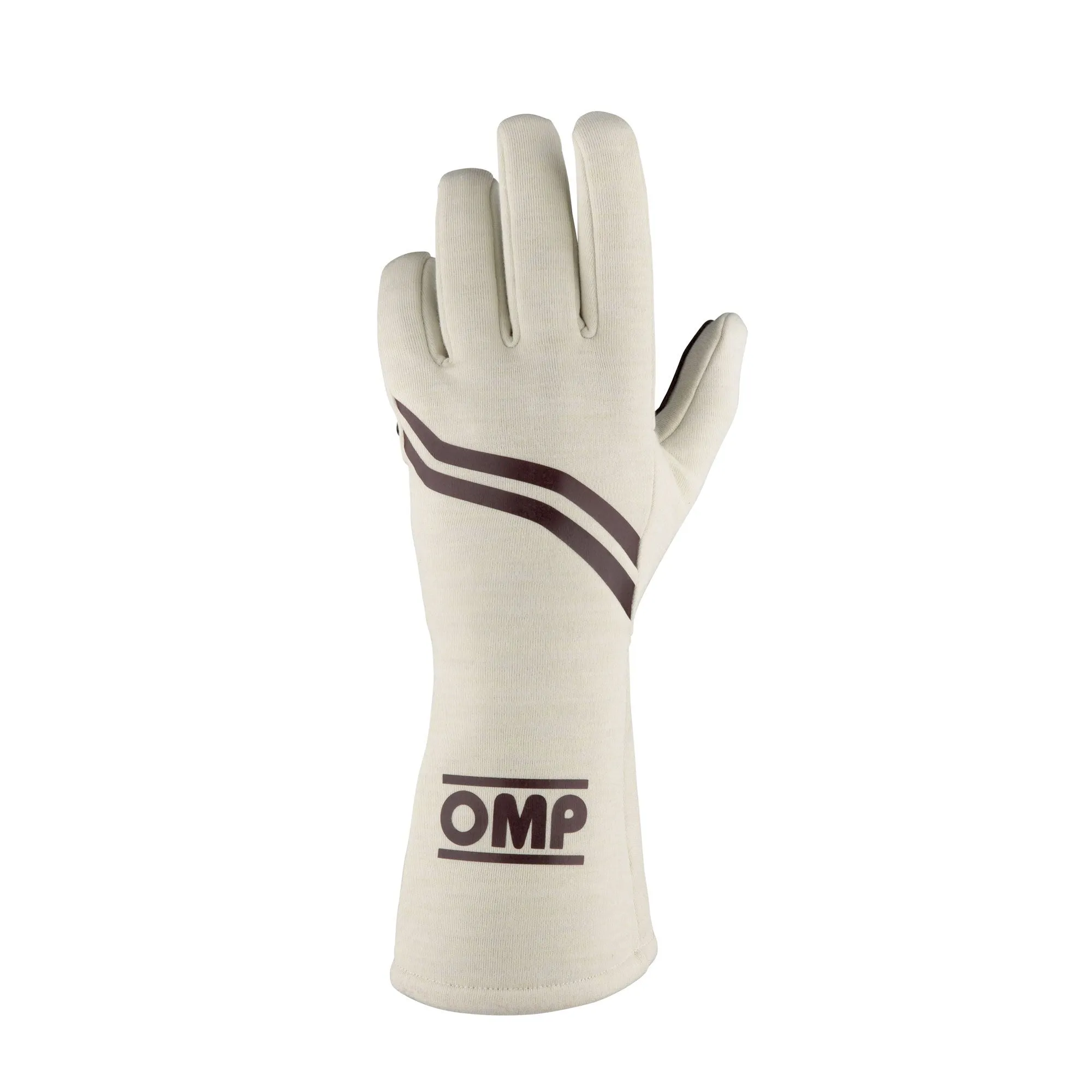 OMP Dijon Vintage Fireproof Gloves [FIA 8856-2018] Black / Red / Cream / Navy Blue