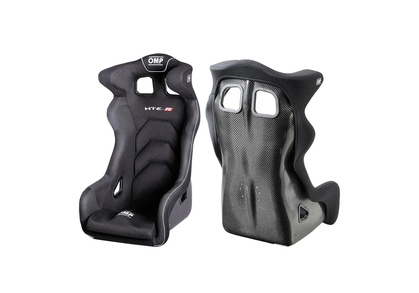 OMP HTE Carbon XL Racing Seats (Black) Fixed Back